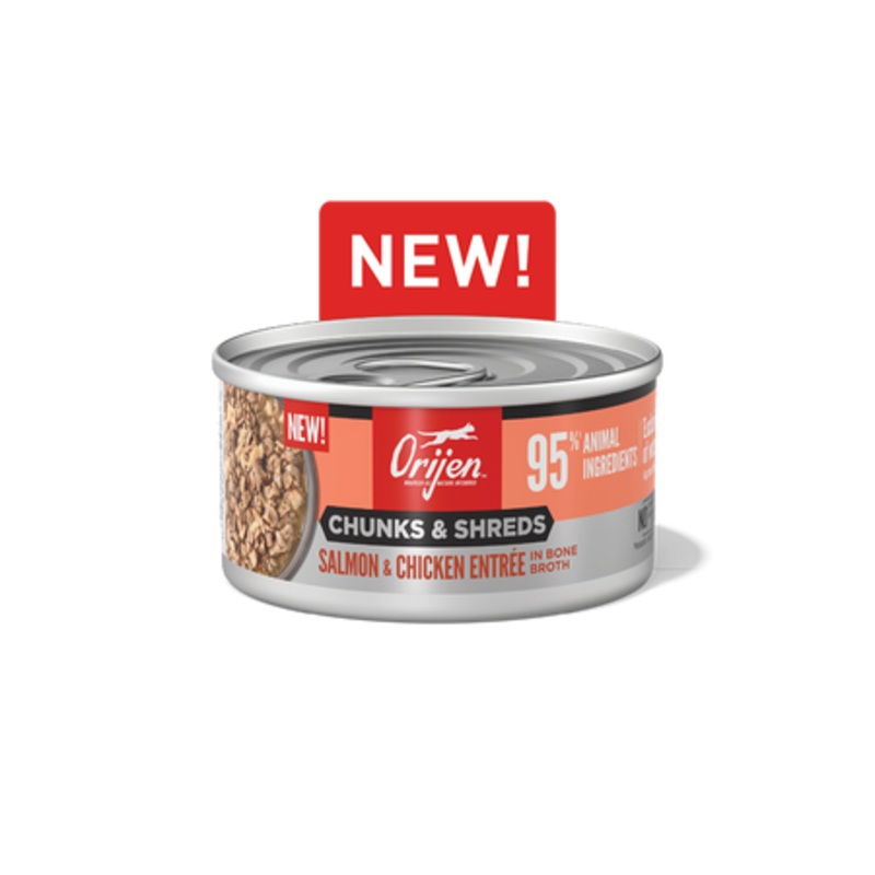 ACANA Chunks & Shreds Salmon & Chicken Entre Wet Cat Food 3 oz