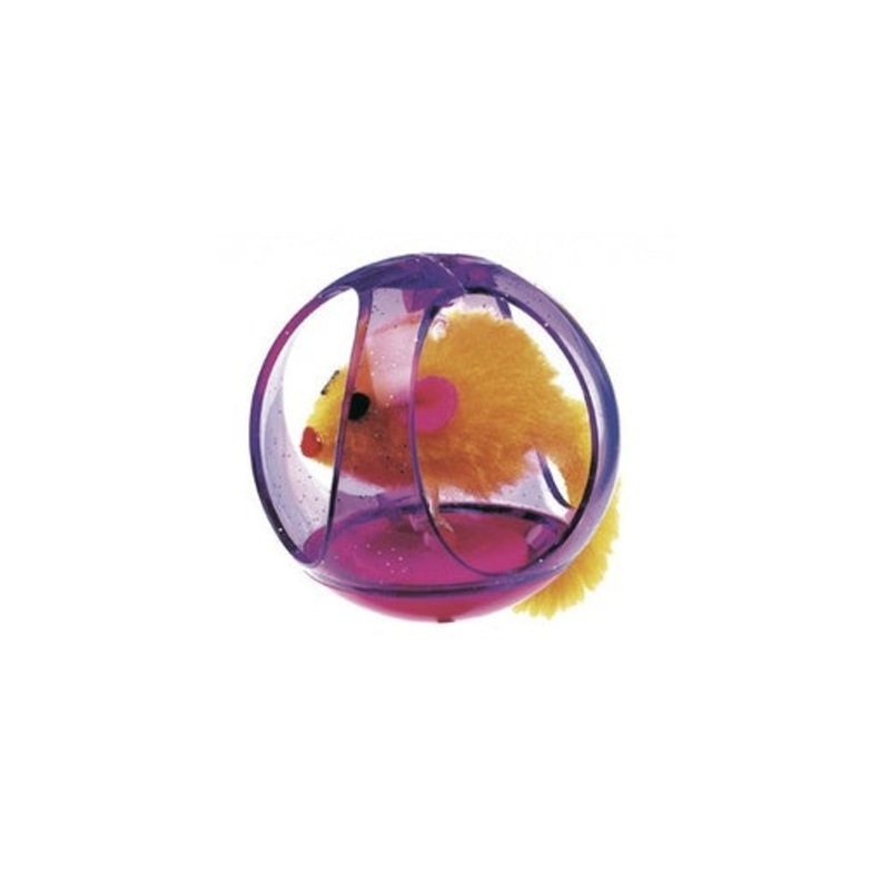 Ferplast PA 5214 Cat ball with plush animal
