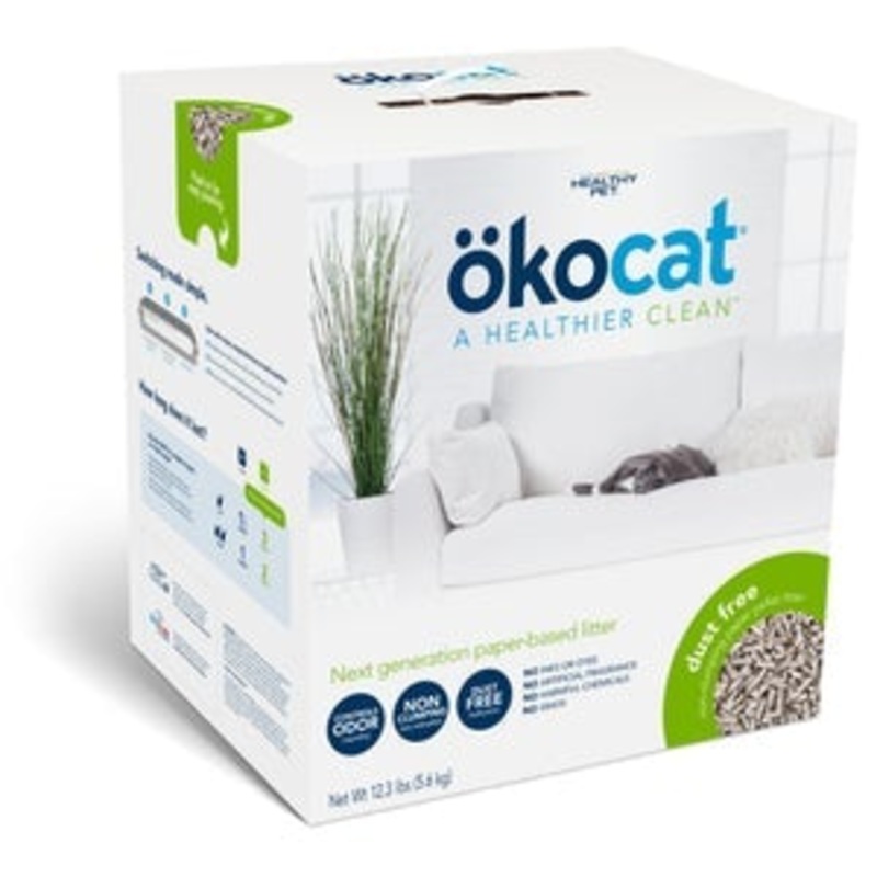 kocat Dust Free Non-Clumping Paper Pellet Cat Litter