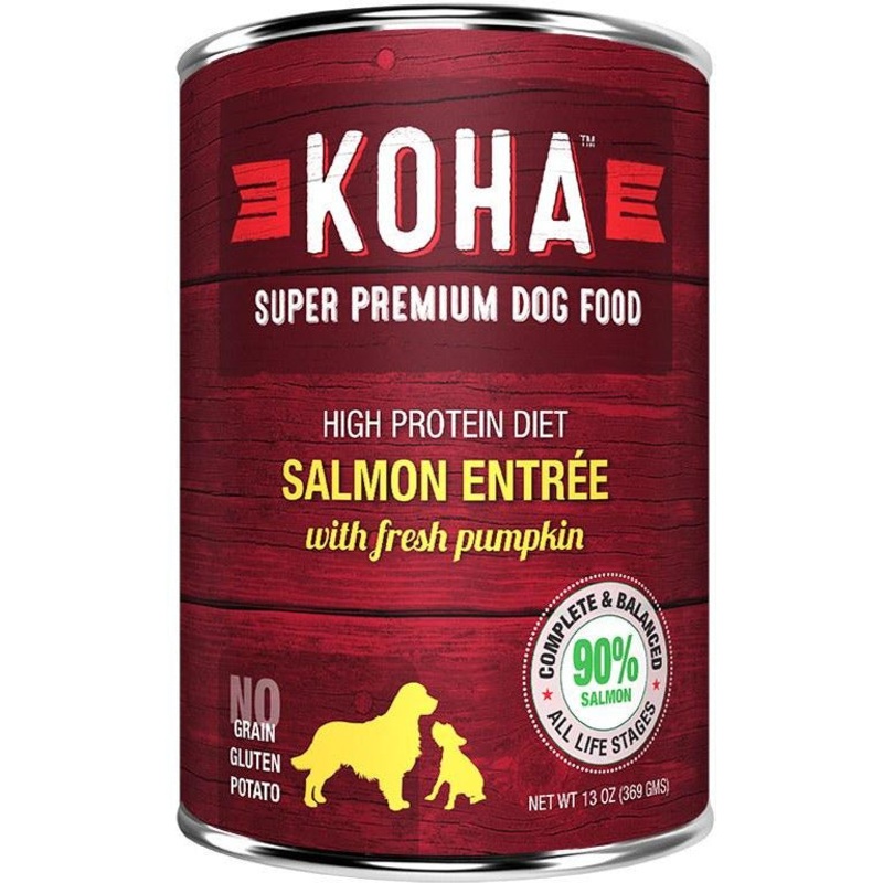 Koha – Limited Ingredient Salmon – Canned Dog Food – 12.7 oz., Case of 12