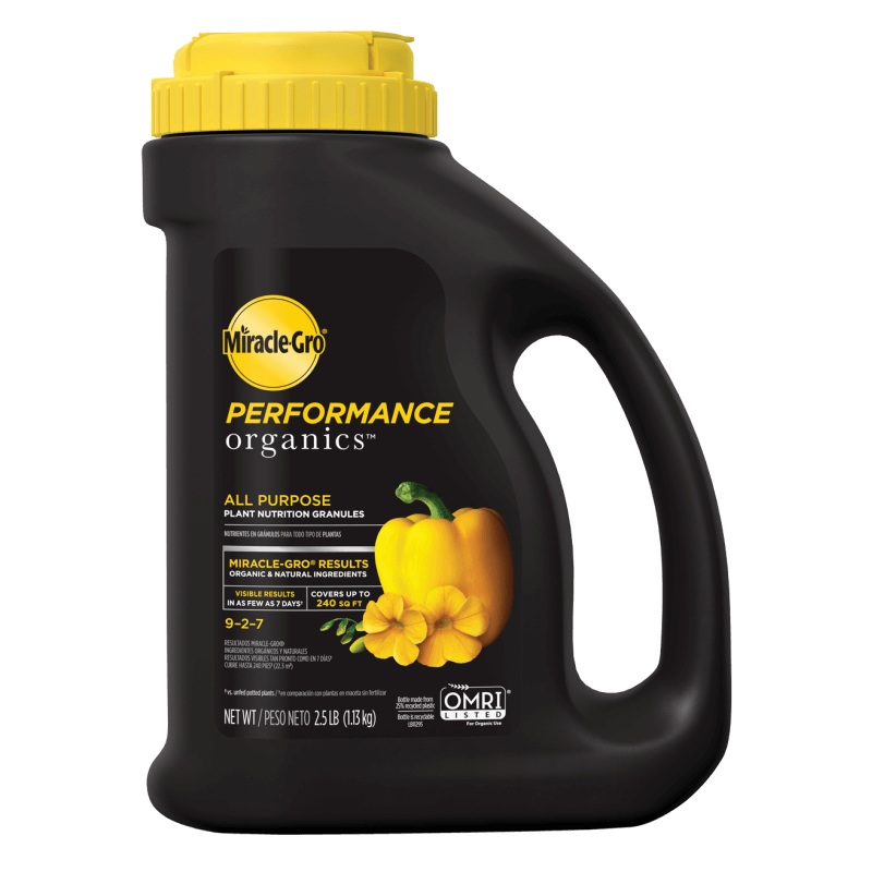 Miracle-Gro Performance Organics All Purpose Plant Nutrition Granules 1.75 lbs