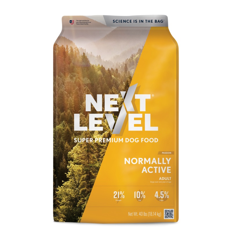 Next Level Super Premium Dog Food vNormally Active 40 Lb
