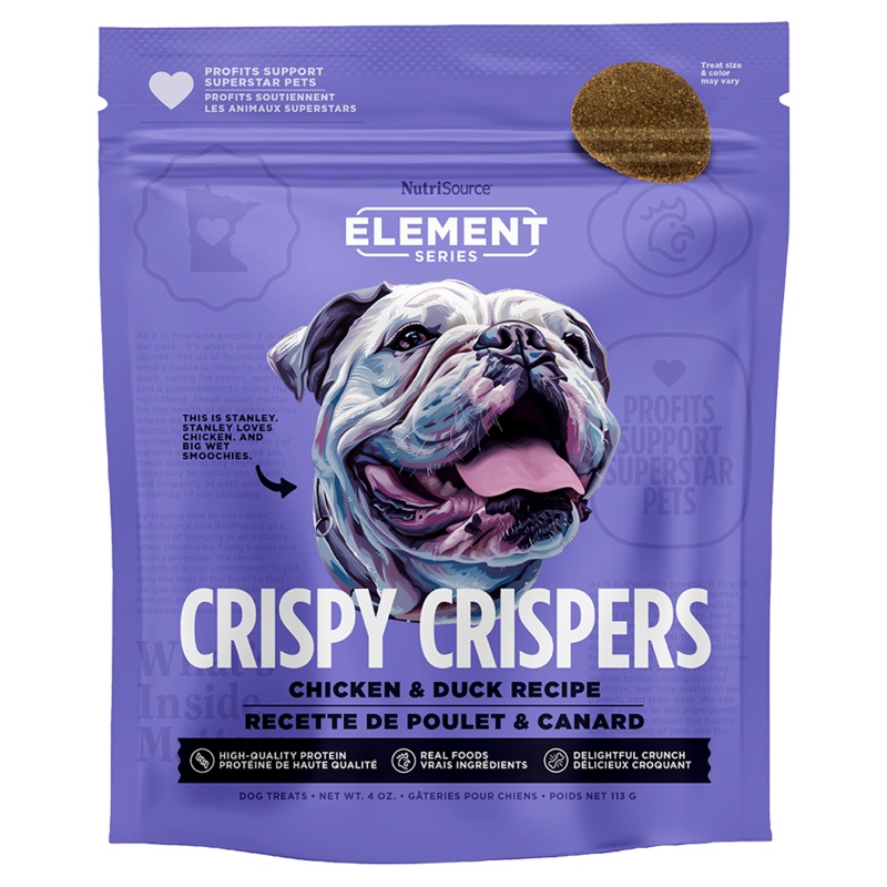 Nutrisource Chicken & Duck Crispy Crispers 4oz