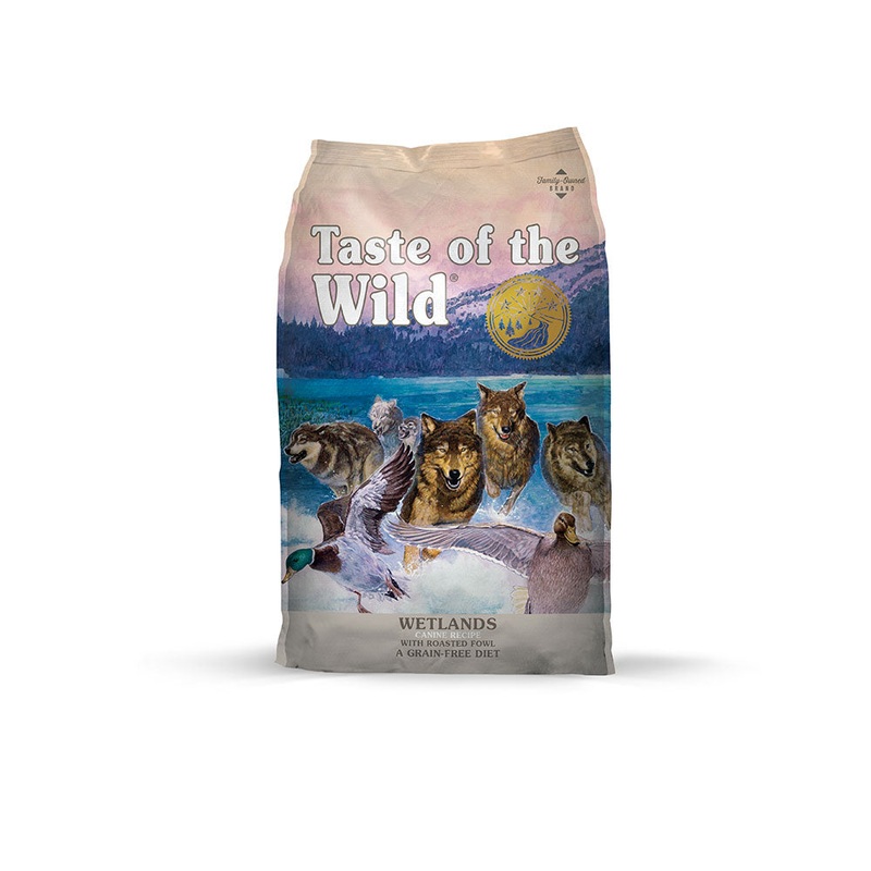 Taste of the Wild Wetlands Canine Recipe for Dog 14 Lbs