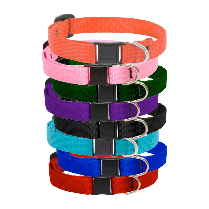 Basic Solids Safety Cat Collar – orange