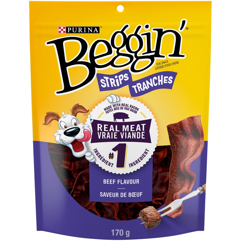 Beggin Strips Beef Dog Snacks 170g