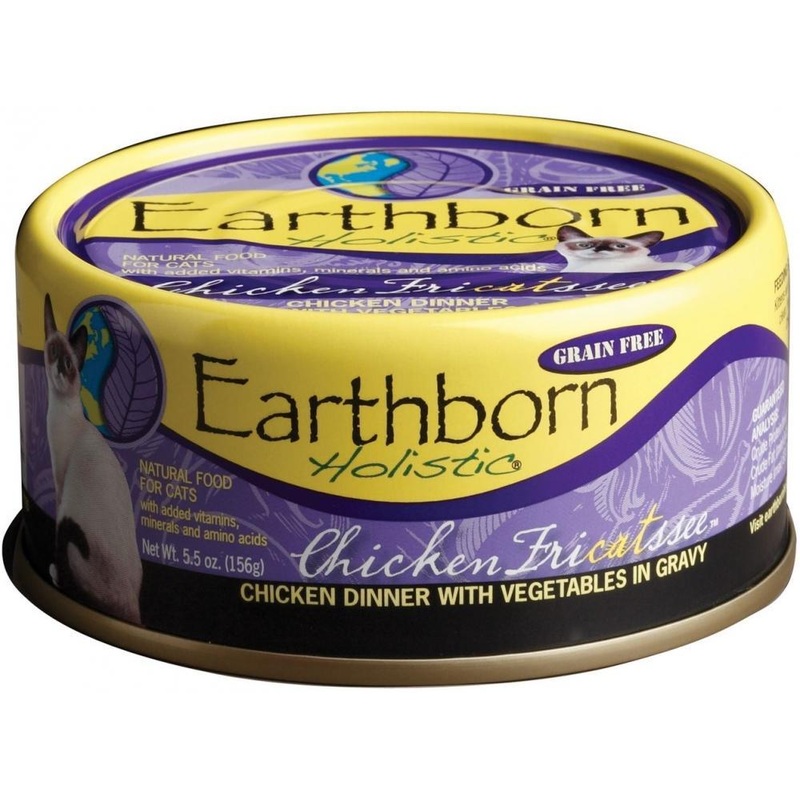 Earthborn Holistic Chicken Fricatssee Wet Cat Food