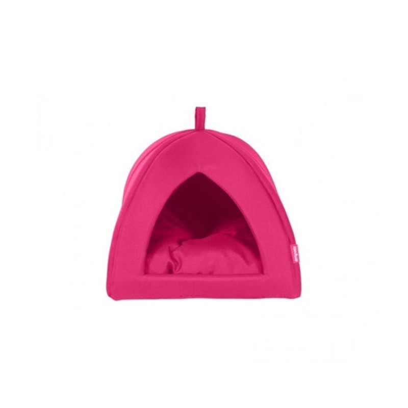 Empets Igloo House With Cushion Basic[Dimension – 43x43x35cm]