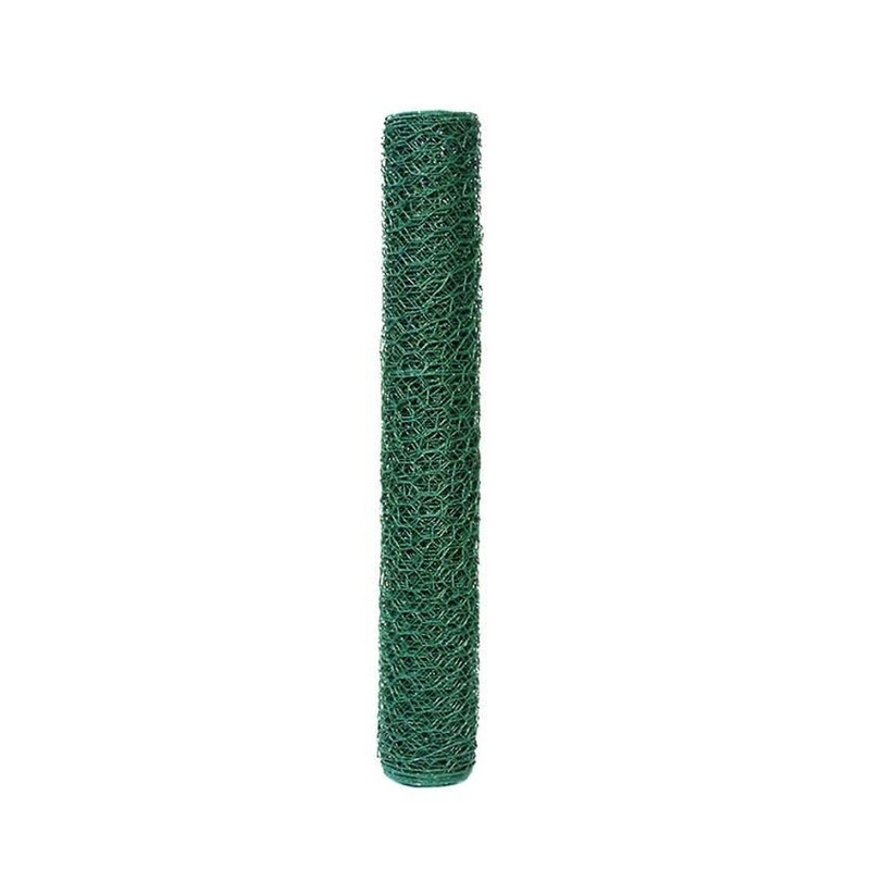 VINYL HEX NETTING 1X24 INX25 FT Green