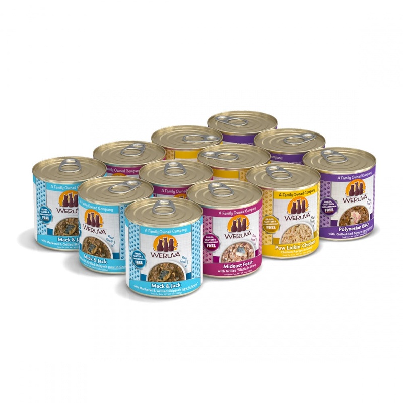Weruva Classic The 10 Ounce Pounce Grain Free Canned Cat Food Variety Pack