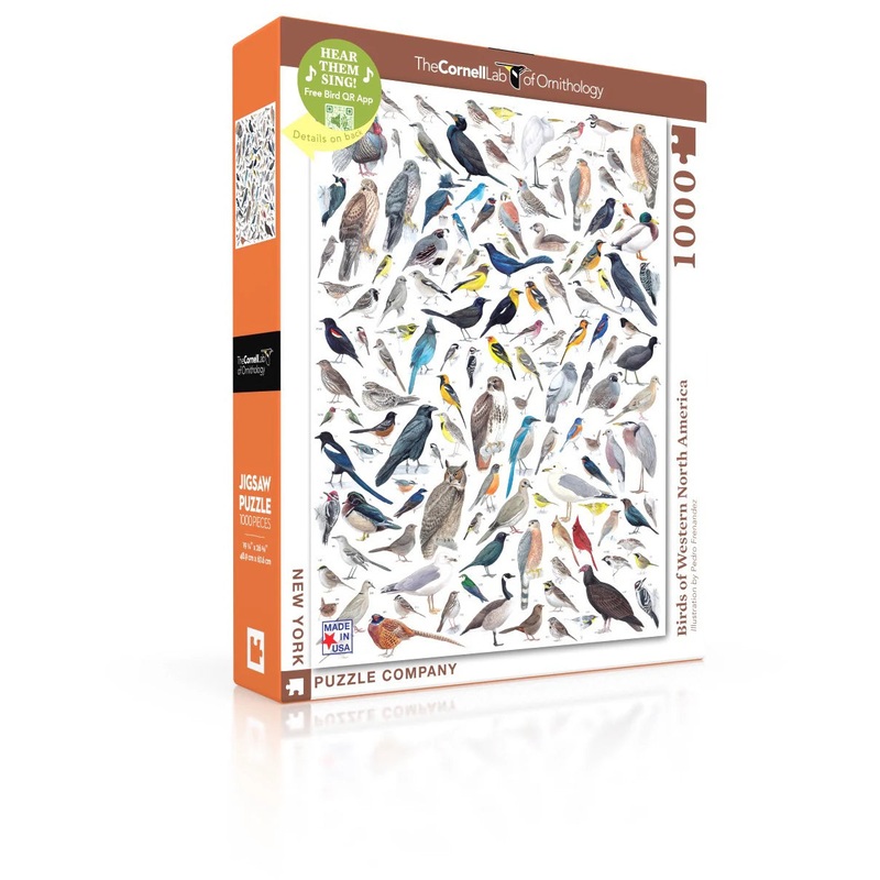 Birds of Western North America 1000 Piece Jigsaw Puzzle