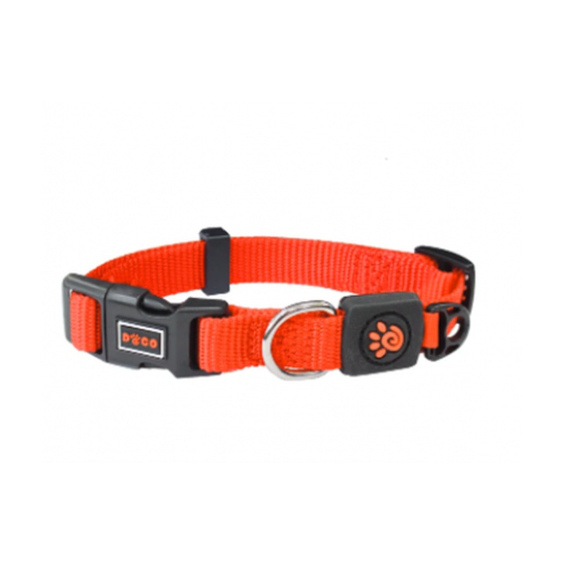 DOCO Signature O – Ring Collar[Size – S, Color – Safety Orange]