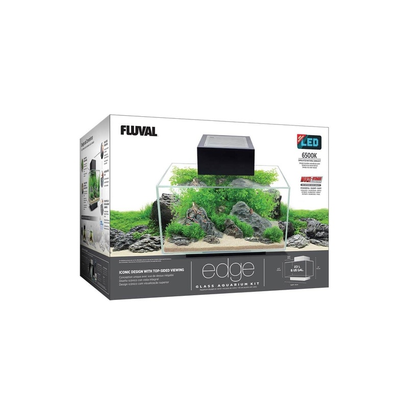 Fluval Edge Aquarium Black 23L