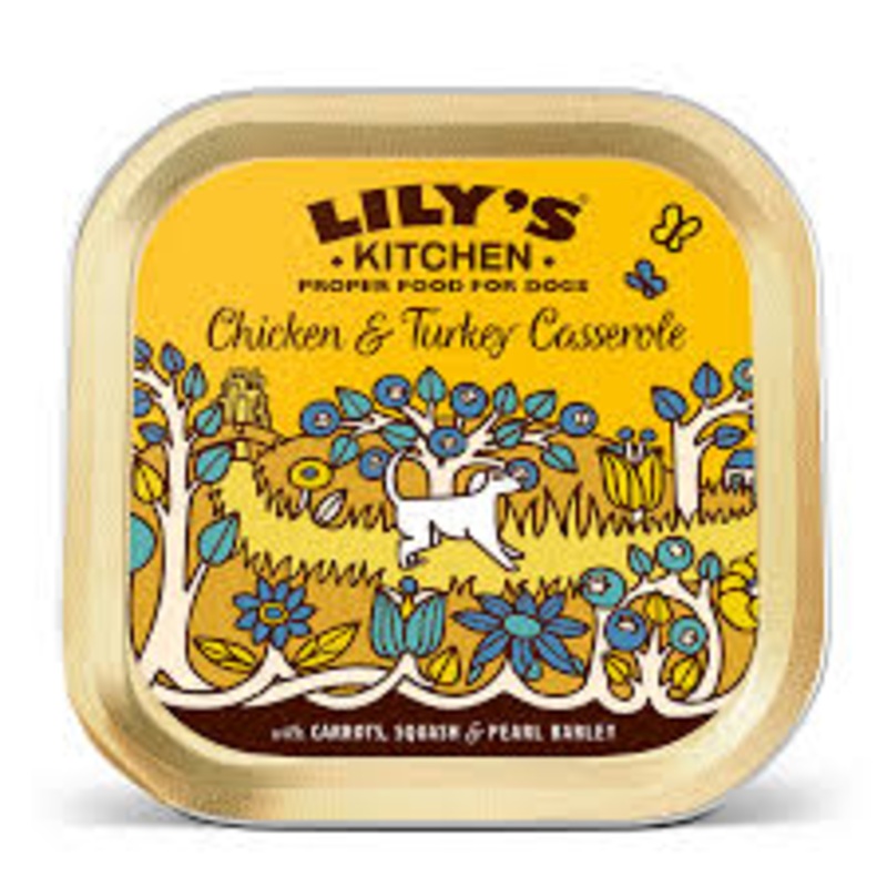 Lily’s Kitchen Trays Chicken & Turkey Dog 150g