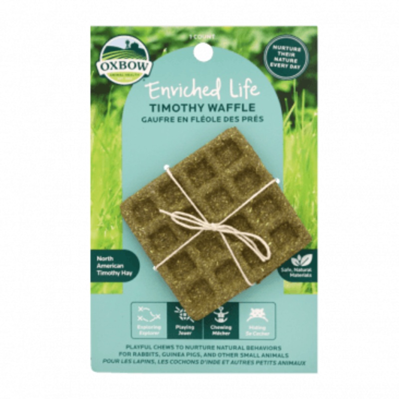 Oxbow Animal Health Enriched Life – Timothy Waffle