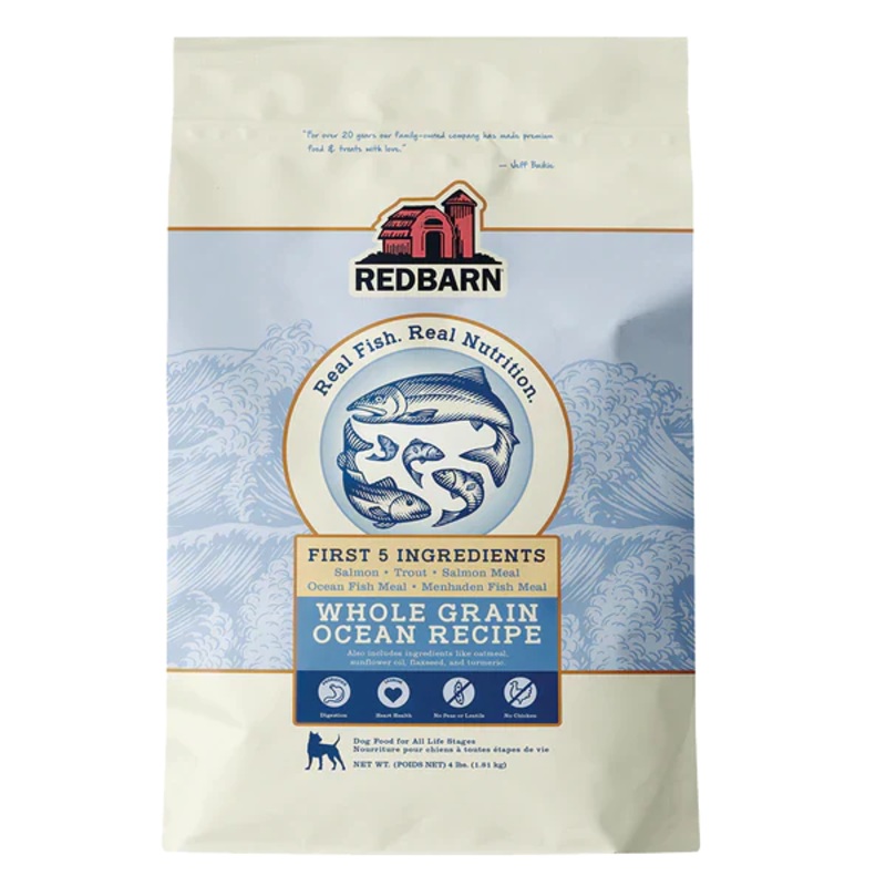 Redbarn Pet Products Whole Grain Ocean Recipe Dog Food