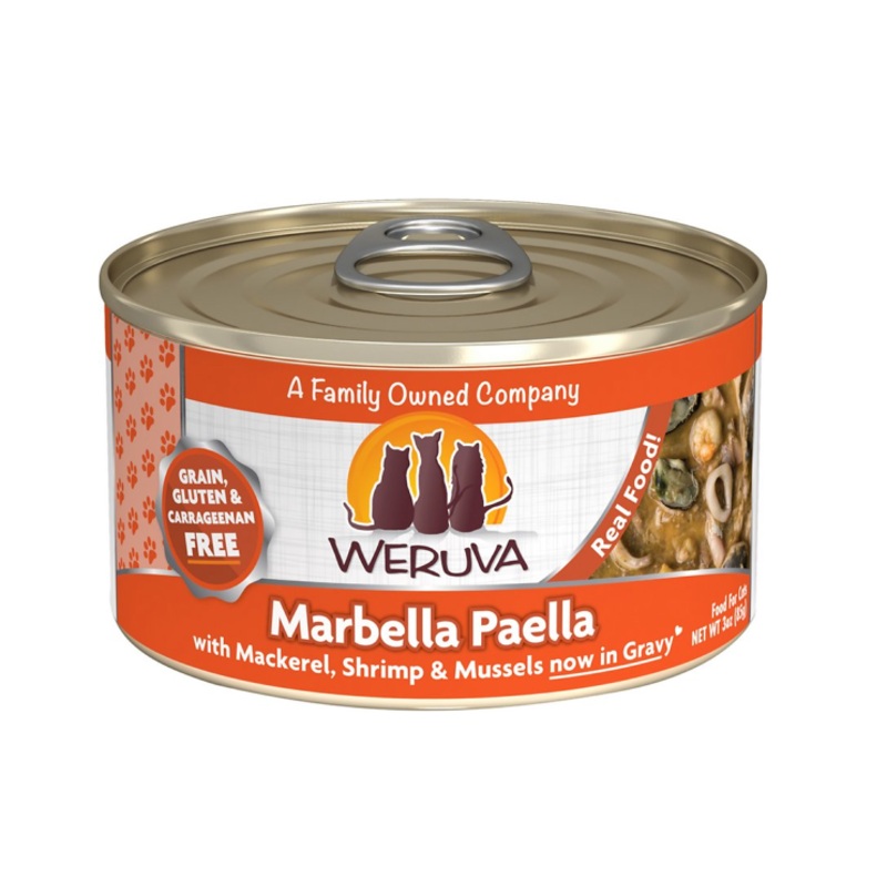 WERUVA CAT CAN MARBELLA PAELLA 5.5OZ