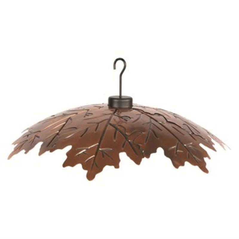 WoodLink Bird Feeder Weather Shield – 18in – Brushed Copper