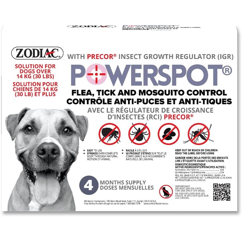 Zodiac Powerspot Tick & Flea Over 14kg