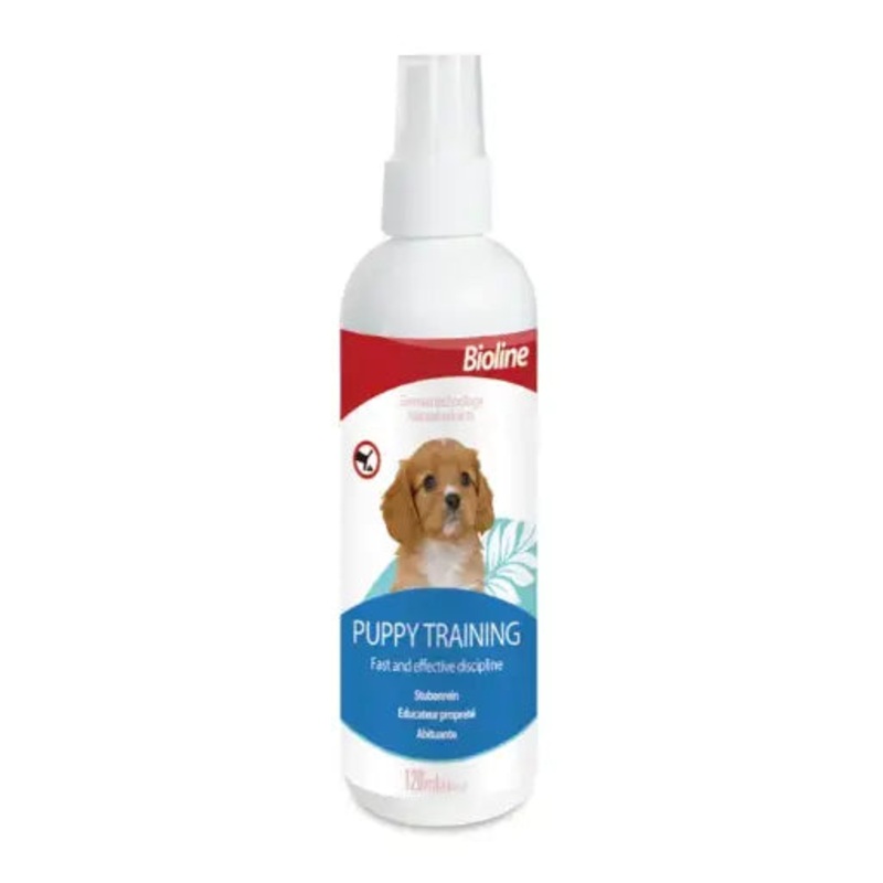 Bioline Puppy Training Spray 120ml[Volume – 120ml]