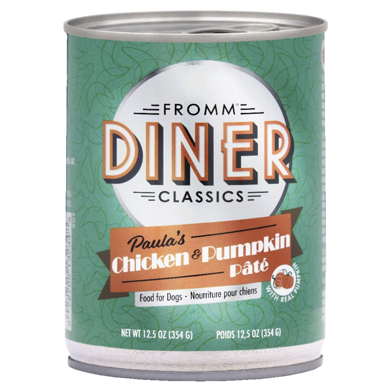 FROMM PAULA’S CHICKEN & PUMPKIN PT 12.5oz DOG FOOD