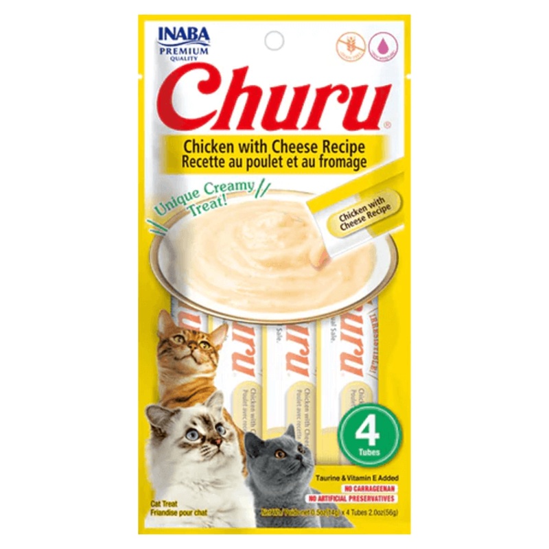 Inaba – Churu Chicken with Cheese 4 Tubes