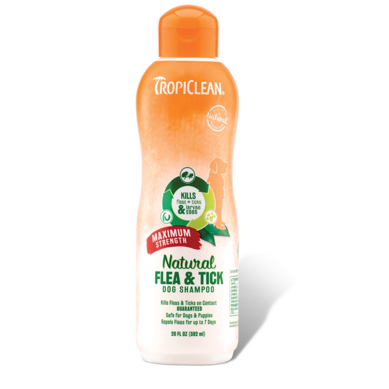Natural Flea & Tick Shampoo 20oz