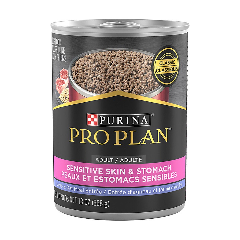Pro Plan Specialized Sensitive Skin & Stomach Lamb & Oat Meal Entre 13oz Single 369g