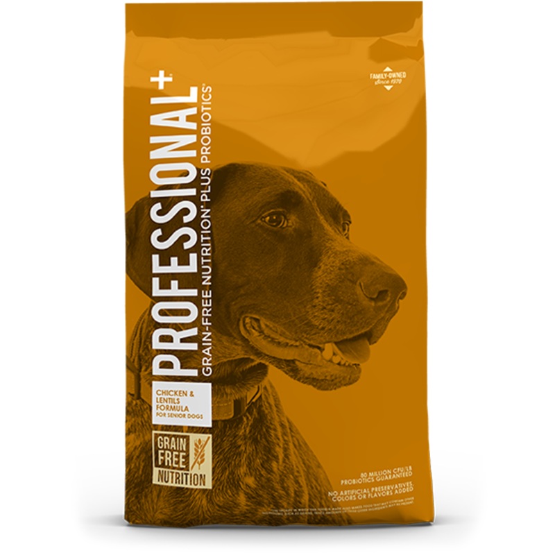 Professional Plus CHICKEN & LENTILS FORMULA FOR SENIOR DOGS