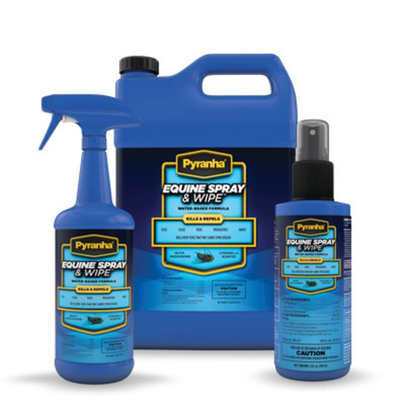 Pyranha Equine Spray & Wipe 32 oz