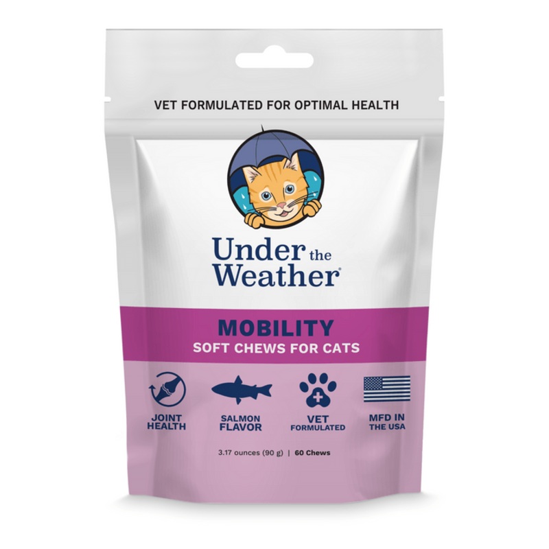 Under the Weather Mobility Soft Chews Supplement for Cats 60 count