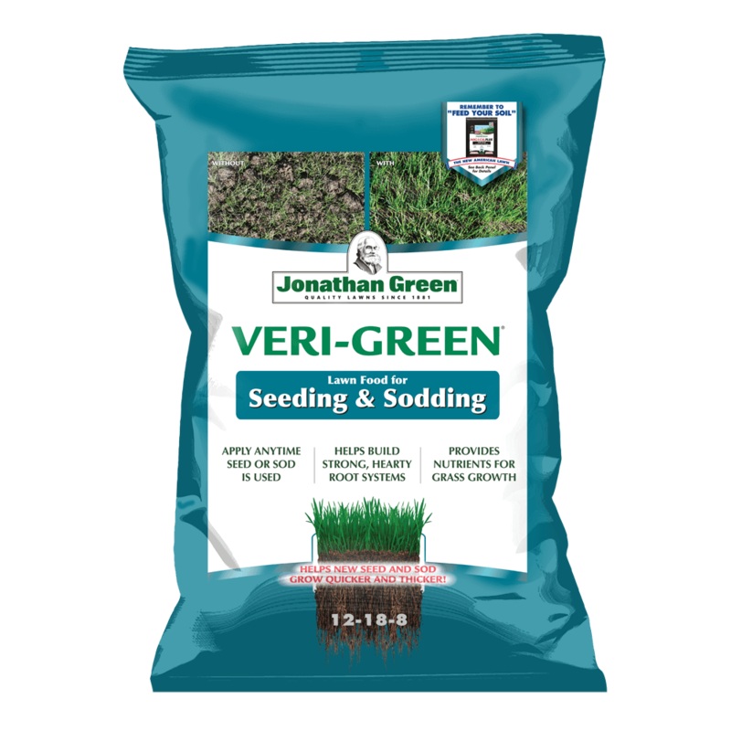 Jonathan Green Veri-Green Starter Lawn Fertilizer for Seeding & Sodding 5 Lb – 1500 SQ FT