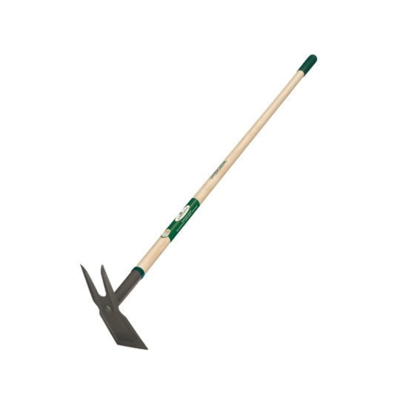 Landscapers Select Garden Hoe 2-Prong Wood Handle 4″ W Blade (54-3/4″ OAL)