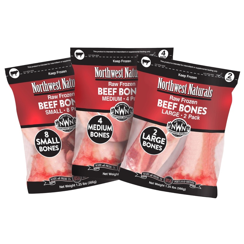 Northwest Naturals Recreational and Raw Meaty Bones Small 1-2 Inch, 8 Count