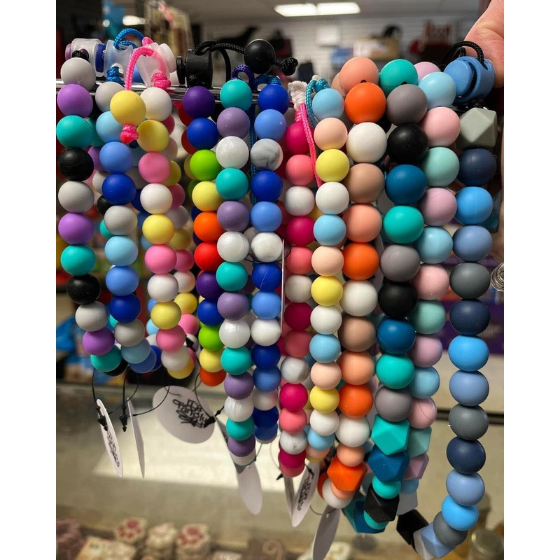 Silicone Bead Decorative Necklace | It’s Tangly S