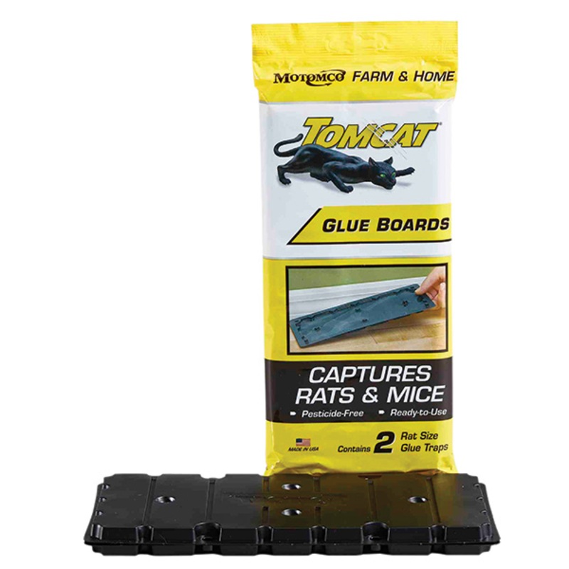 TOMCAT RAT SIZE GLUE BOARDS 2 PACK 0.500 lbs