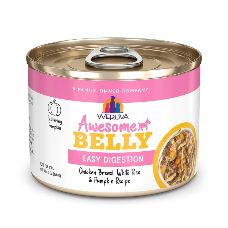 Weruva Awesome Belly Chicken Breast, White Rice & Pumpkin Recipe In Broth –  6oz