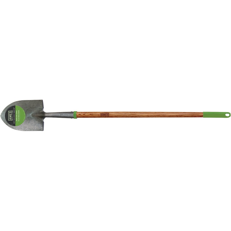 Ames Long Handle Round Point Floral Shovel 52.875 height  6 width  2 depth