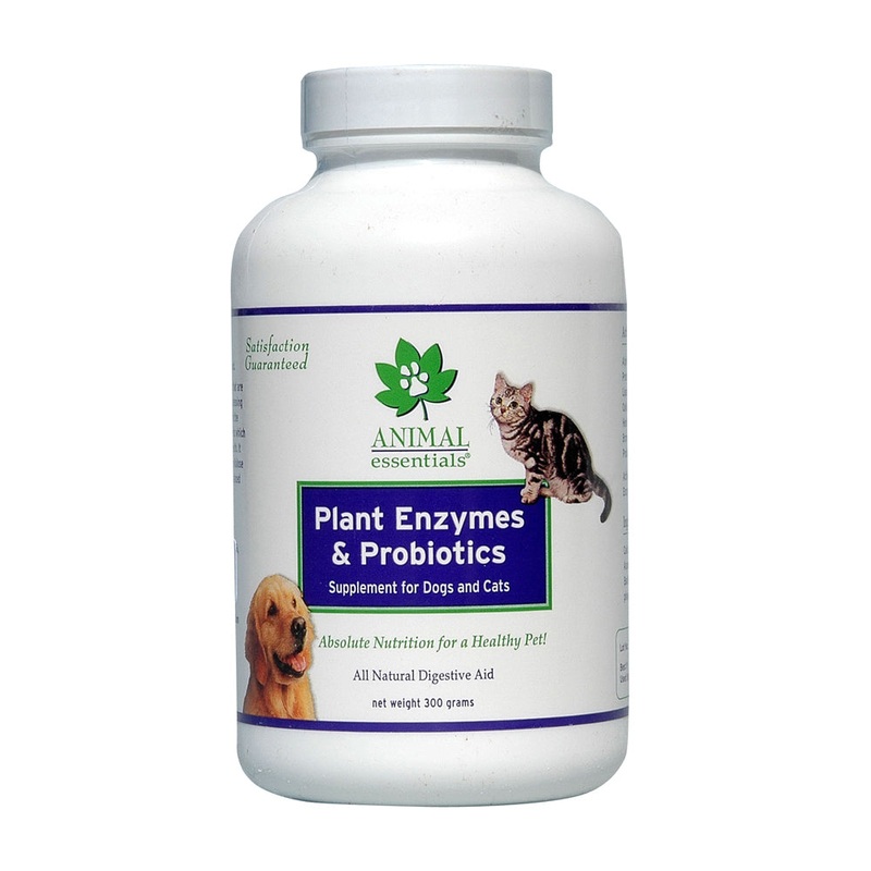 Animal Essentials Plant Enzyme & Probiotics Digestive Supplement for Cat & Dog 300 Gm