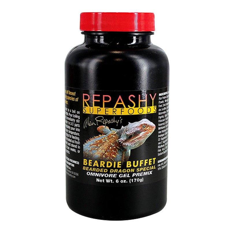 Beardie Buffet Bearded Dragon Special Omnivore Gel Premix Food 3oz