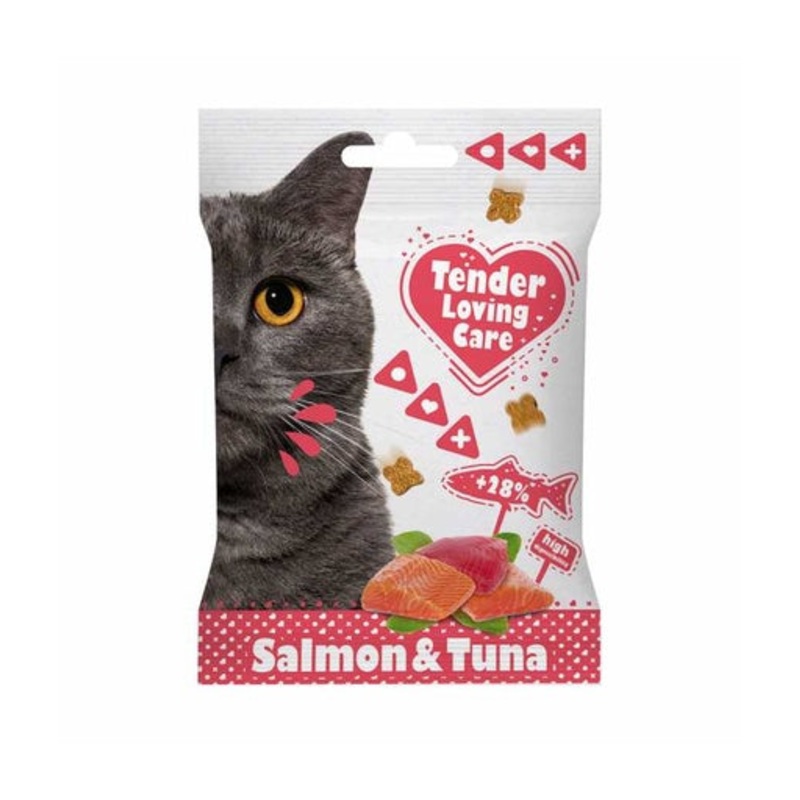 Duvo+ TLC Soft Cat Snack Salmon & Tuna 50g