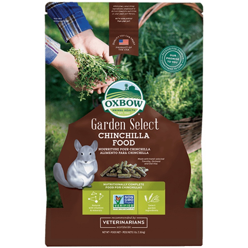 Garden Select Pelleted Chinchilla Food 3-lb