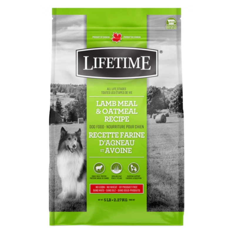 Lamb & Oatmeal Recipe 25lb