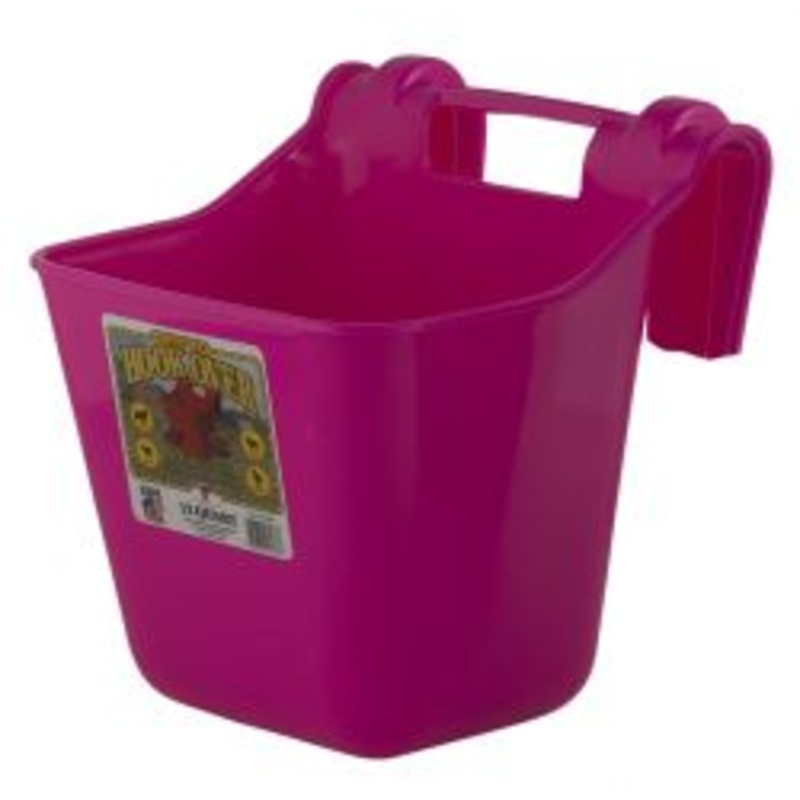 Little Giant 12 Quart Plastic Hook Over Feeder Blue