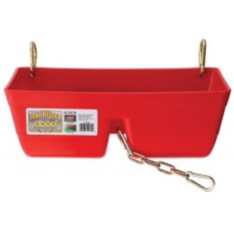 Little Giant 16″ Fence Feeder with Clips Black