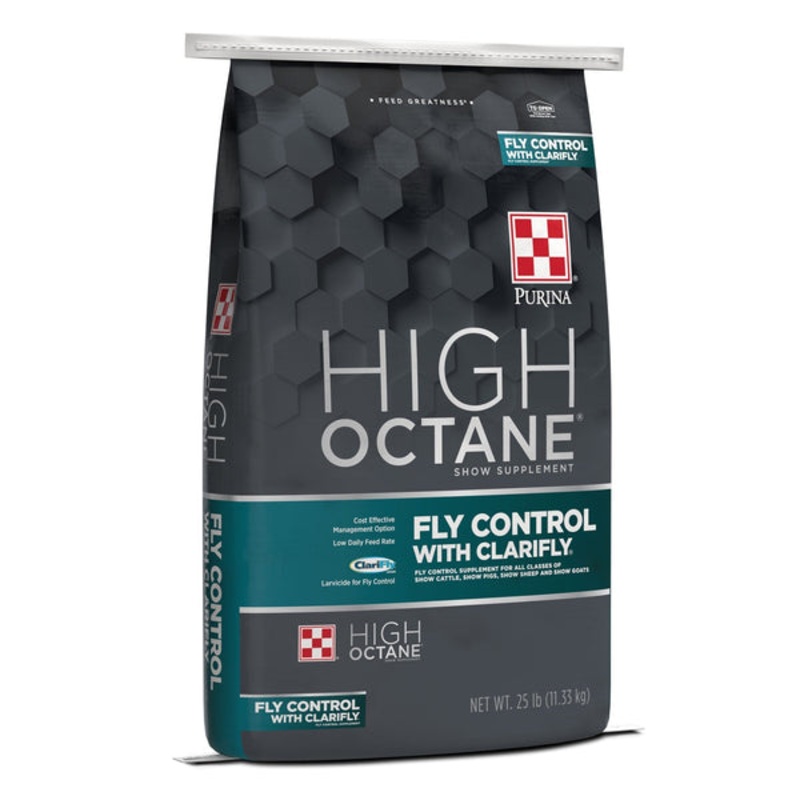 Purina High Octane Fly Control Supplement with ClariFly 25 Lb