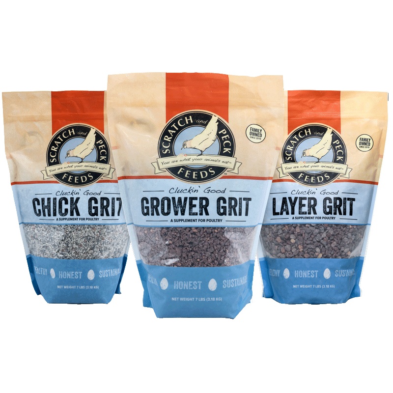 Scratch and Peck Feeds Cluckin Good Chick Grit 7 lbs