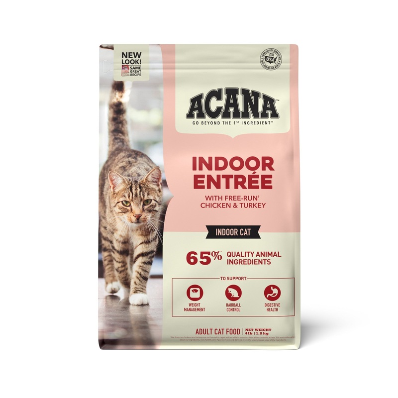 ACANA Indoor Entre Recipe Cat Food 4-lb