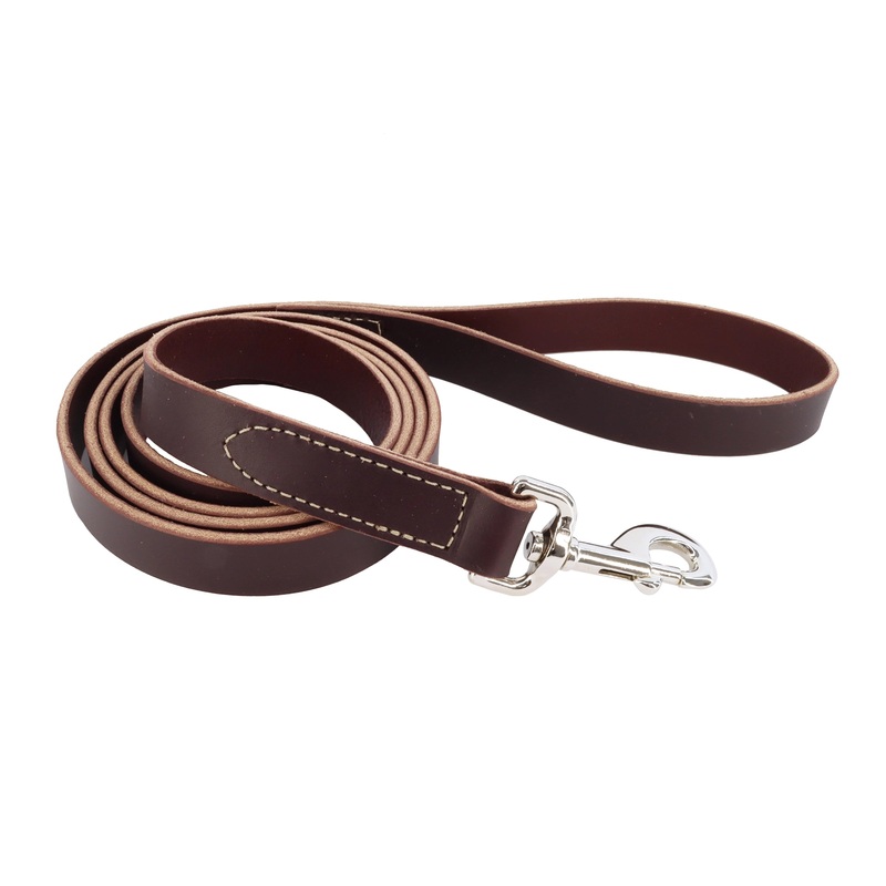 Circle T Latigo Leather Dog Leash 3/8″ x 6′ 3/8″ x 06′
