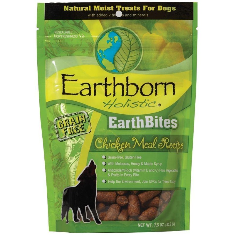 Earthborn Holistic EarthBites Chicken Meal Recipe Dog Treats